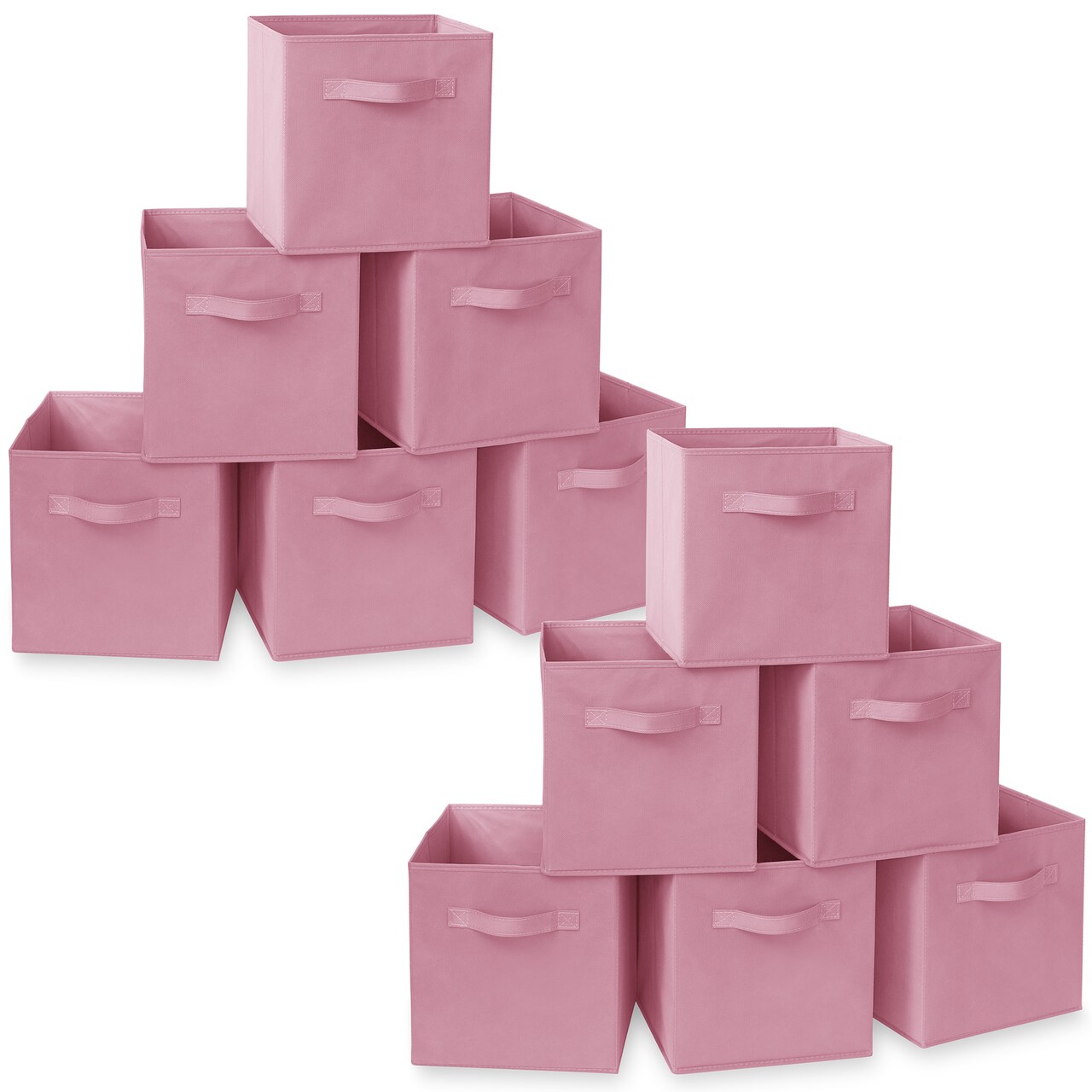 Casafield Set of 12 Collapsible Fabric Cube Storage Bins - 11